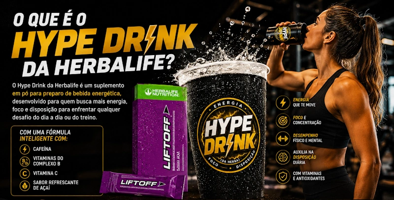 O que é Hype Drink Herbalife