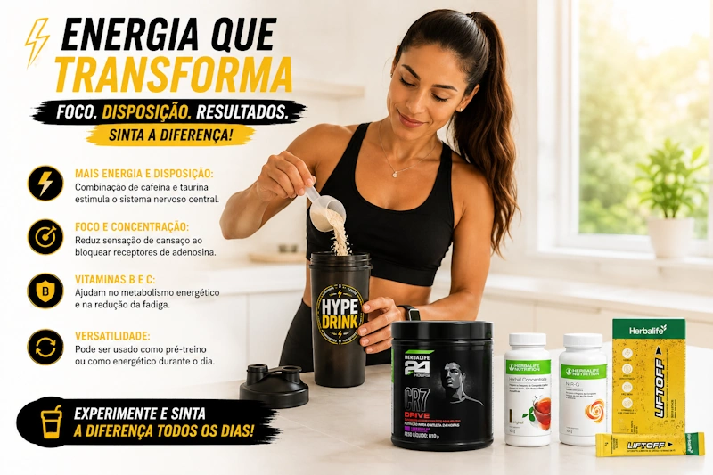 Preparando Hype Drink em casa